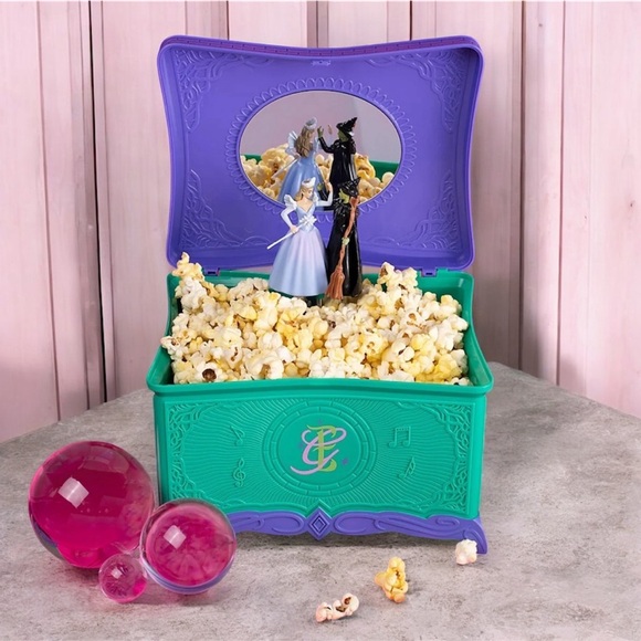 Wicked: For Good Music Box Popcorn Bucket or Jewelry Box 🆕 - Picture 8 of 10